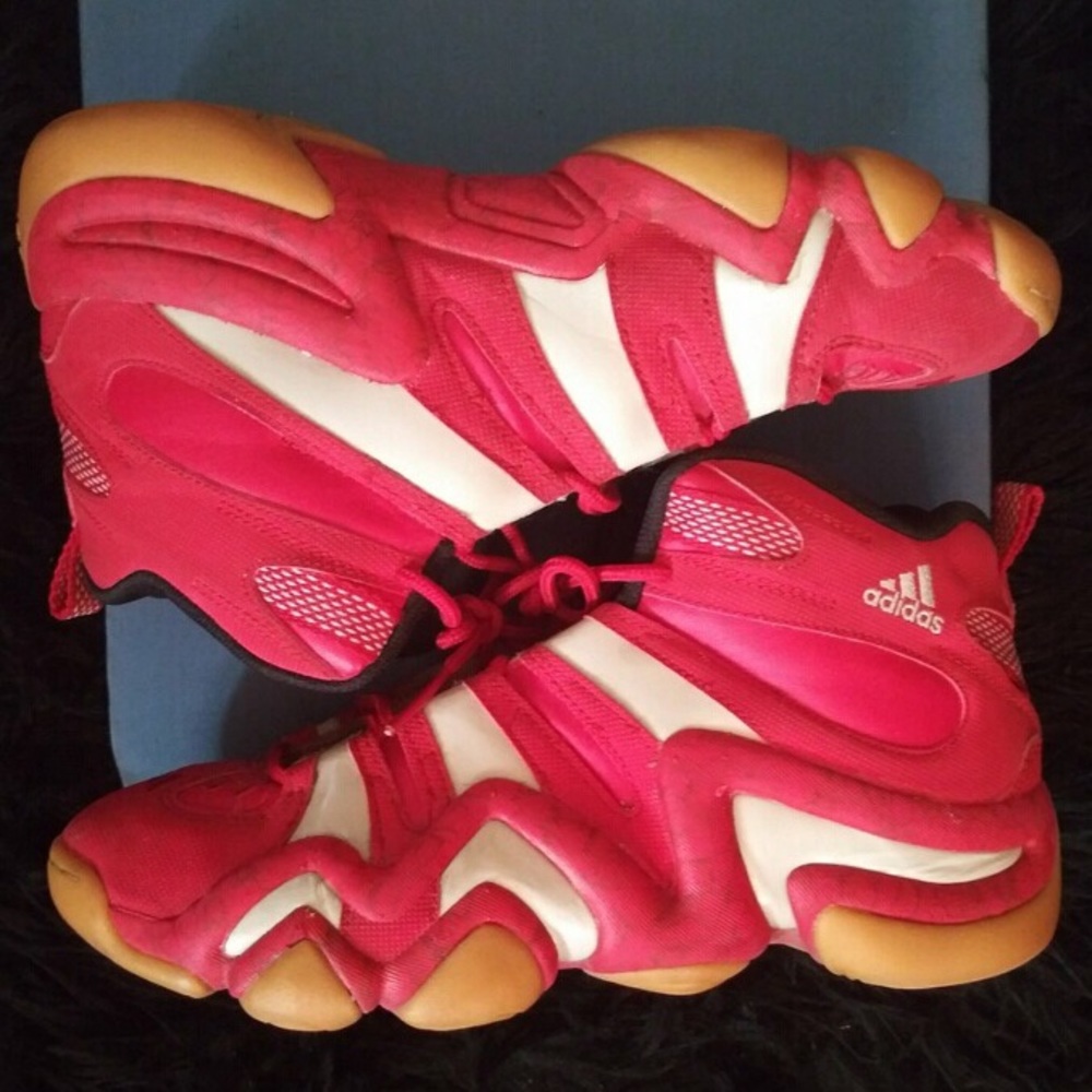Adidas Kobe Crazy 8 red white gum sole mens size 9